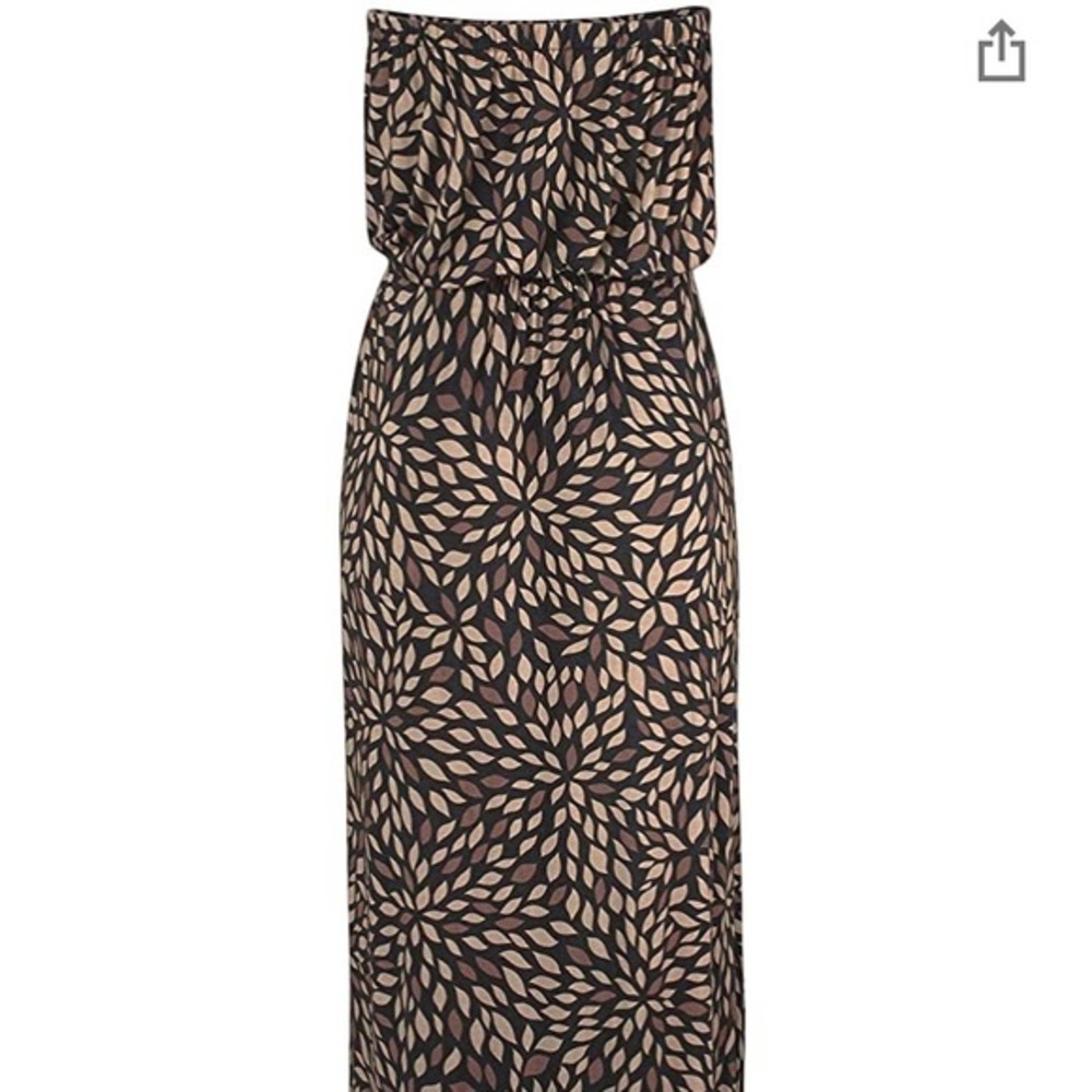 HOSTPICK! Brand new Leaf print maxi dress - Picture 2 of 3